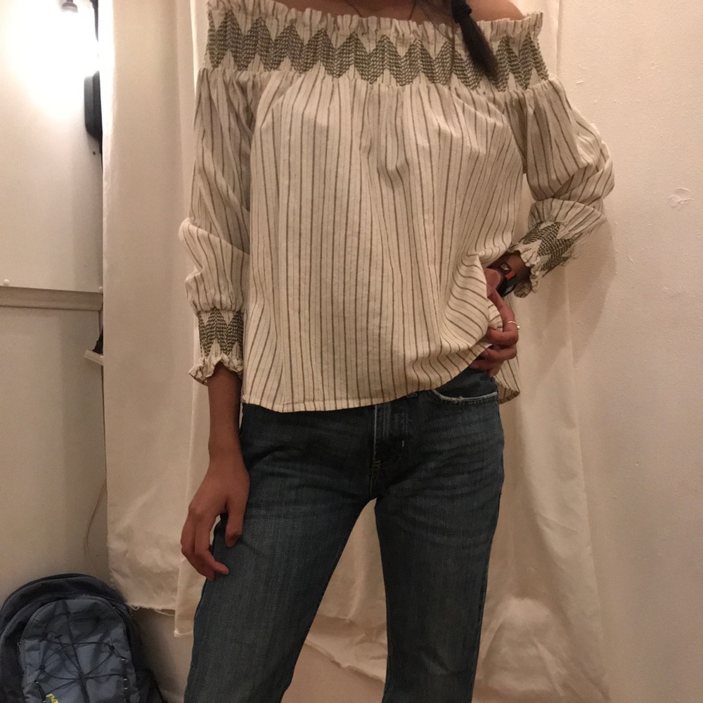 Off the shoulders